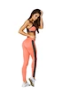 Colanți pentru femei Gym Glamour  High Waist Orange