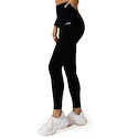Colanți pentru femei GymBeam  FLO Ribbed Leggings Black