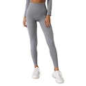 Colanți pentru femei GymBeam  FLO Ribbed Leggings Grey