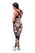 Colanți pentru femei Nebbia  Aloha Babe leggings 550 black