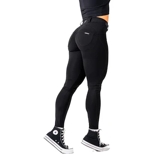 Colanți pentru femei Nebbia Bubble Butt Pants 2.0 MAXIMUM PUSH-UP 306 black