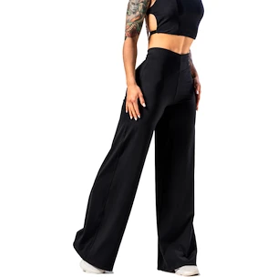 Colanți pentru femei Nebbia Deni x NEBBIA High-waist Flared Pants 312 black