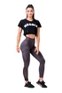 Colanți pentru femei Nebbia  Fit & Smart leggings high waist marron
