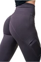 Colanți pentru femei Nebbia  Fit & Smart leggings high waist marron