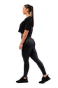 Colanți pentru femei Nebbia  Glossy look Bubble Butt leggings high waist 586 black
