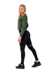 Colanți pentru femei Nebbia  High-Waist ¾ Length Sporty Leggings 404 black