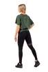 Colanți pentru femei Nebbia  High-Waist ¾ Length Sporty Leggings 404 black