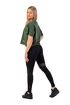 Colanți pentru femei Nebbia  High-Waist ¾ Length Sporty Leggings 404 black