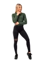 Colanți pentru femei Nebbia  High-Waist ¾ Length Sporty Leggings 404 black