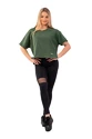 Colanți pentru femei Nebbia  High-Waist ¾ Length Sporty Leggings 404 black