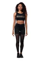 Colanți pentru femei Nebbia Intense Gold Mesh leggings 829 black XS