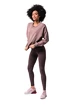 Colanți pentru femei Nebbia  Leggings Classic Performance high waist 403 brown