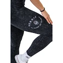 Colanți pentru femei Nebbia NEBBIA x OLYMPIA Washed High Waisted Leggings GYM WARRIOR 776 black