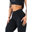 Colanți pentru femei Nebbia NEBBIA x OLYMPIA Washed High Waisted Leggings GYM WARRIOR 776 black