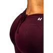 Colanți pentru femei Nebbia STRONG BEAUTY V-Cut Lace-Up Sculpting Leggings OWN YOUR POWER 426 dark red