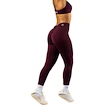 Colanți pentru femei Nebbia STRONG BEAUTY V-Cut Lace-Up Sculpting Leggings OWN YOUR POWER 426 dark red