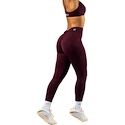 Colanți pentru femei Nebbia STRONG BEAUTY V-Cut Lace-Up Sculpting Leggings OWN YOUR POWER 426 dark red