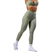 Colanți pentru femei Nebbia STRONG BEAUTY V-Cut Lace-Up Sculpting Leggings OWN YOUR POWER 426 light green