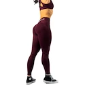 Colanți pentru femei Nebbia STRONG BEAUTY V-shaping Belt Leggings 425 dark red