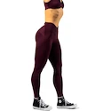Colanți pentru femei Nebbia STRONG BEAUTY V-shaping Belt Leggings 425 dark red