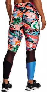 Colanți pentru femei Under Armour  Armour PF AOP Ankle Leg-RED S/M