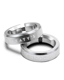 Coliere pentru ghidon PEATY'S Monarch lock ring silver (pgm-lck-rng-sil-10)