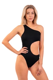 Costume de baie pentru femei Nebbia One Shoulder Asymmetrical Monokini 459 Black