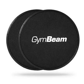 Covoraș de exerciții GymBeam Core Sliders Black