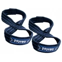 Curele de ridicare pentru haltere Power System  Lifting Straps Figure 8 Blue