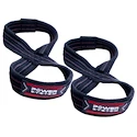 Curele de ridicare pentru haltere Power System  Lifting Straps Figure 8 Red S/M