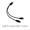 Faruri față + spate Blackburn  Dayblazer 550 + Grid Rear USB-C (Set)