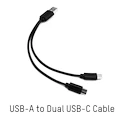 Faruri față + spate Blackburn  Dayblazer 550 + Grid Rear USB-C (Set)