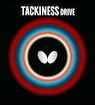 Fețe de paletă Butterfly  Tackiness D (Drive)  negru, 2,1 mm