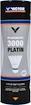 Fluturași de badminton Victor  Nylon Shuttle 3000 Platin - White (6 Pack)