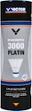 Fluturași de badminton Victor  Nylon Shuttle 3000 Platin - White (6 Pack)