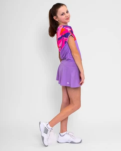 Fustă pentru fete BIDI BADU  Spike Printed Wavy Junior Skort Lilac/Pink