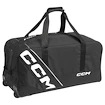 Geantă de hochei pe roți CCM  520 Black/White 32" Junior