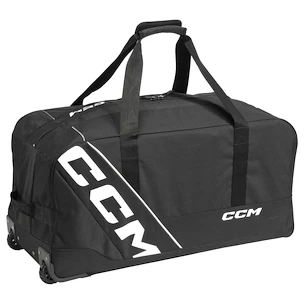 Geantă de hochei pe roți CCM  520 Black/White 32" Junior