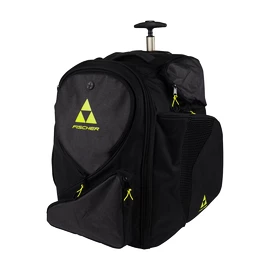 Geantă de hochei pe roți Fischer Backpack Black/Yellow 16" Junior