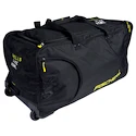 Geantă de hochei pe roți Fischer  DeLuxe Black/Yellow Junior