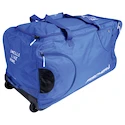 Geantă de hochei pe roți Fischer  DeLuxe Blue/White Junior