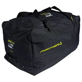 Geantă de hochei pentru portar pe roți Fischer Black/Yellow Junior