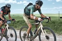 Geantă pentru cadru Apidura  Racing bolt-on top tube pack 1l
