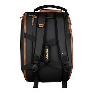Geantă pentru rachete NOX   Luxury Open Series Black/Brown Padelbag