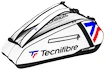 Geantă pentru rachete Tecnifibre  Tour Endurance White 6R