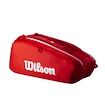 Geantă pentru rachete Wilson  Super Tour Red 9PK 2025