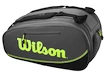 Geantă pentru rachete Wilson  Tour Blade Padel Bag Black/Green