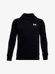 Hanorac pentru băieți Under Armour  RIVAL COTTON HOODIE black S