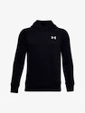 Hanorac pentru băieți Under Armour  RIVAL COTTON HOODIE black S