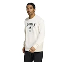 Hanorac pentru bărbați adidas  Heritage Graphic Crew Sweatshirt Chalk White / Aurora Ivy